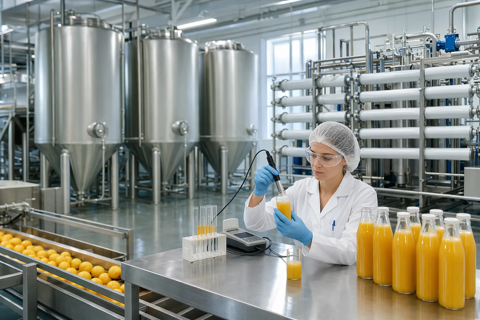 Industrial Fruit Enzyme Juice Clarification: Dosage, pH, and Temperature