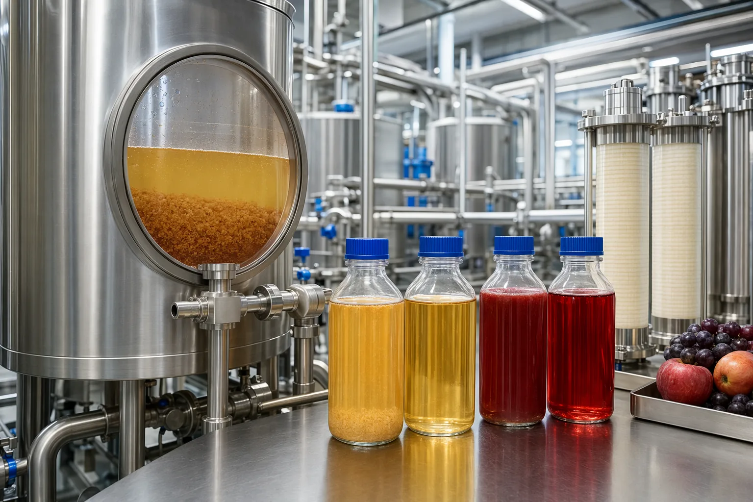 Pectinase Juice Supplier for Juice Clarification